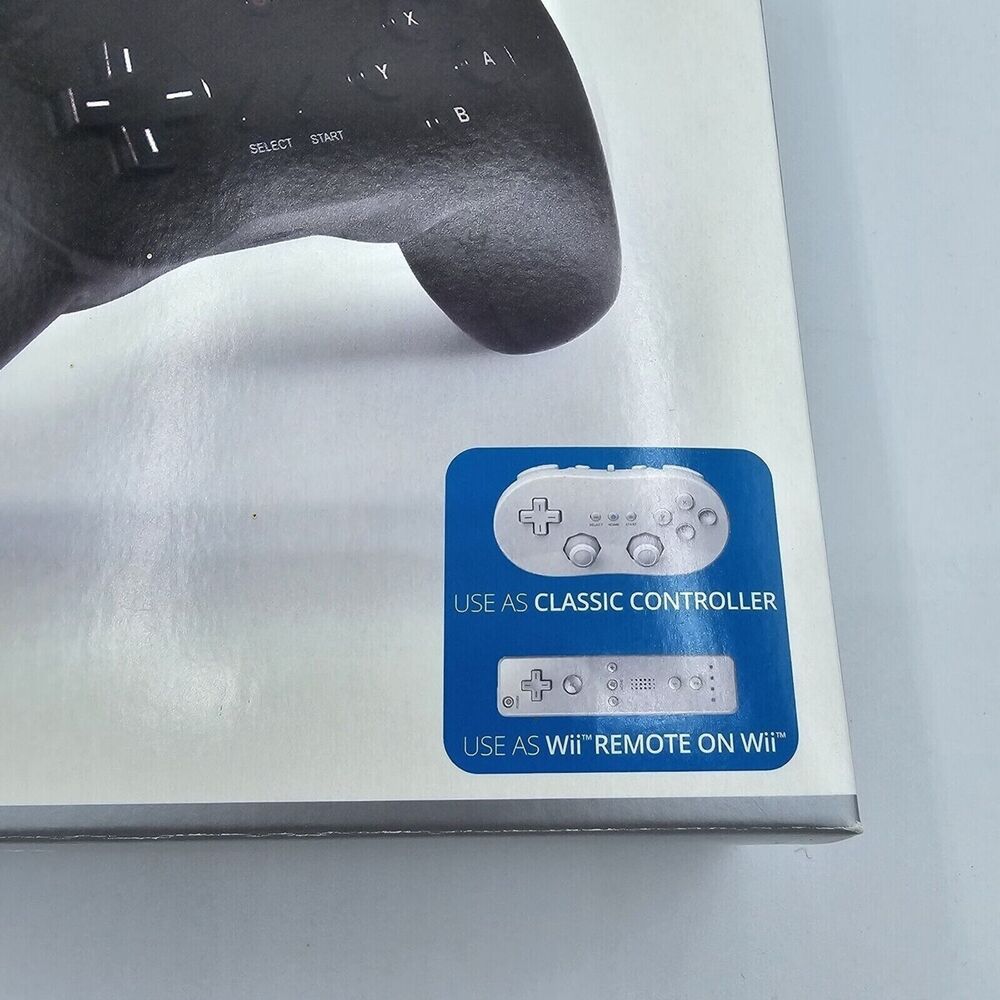 Interworks Wireless Pro Controller - Black, New Bluetooth, Wii U, Wii Brand New - Picture 12 of 15
